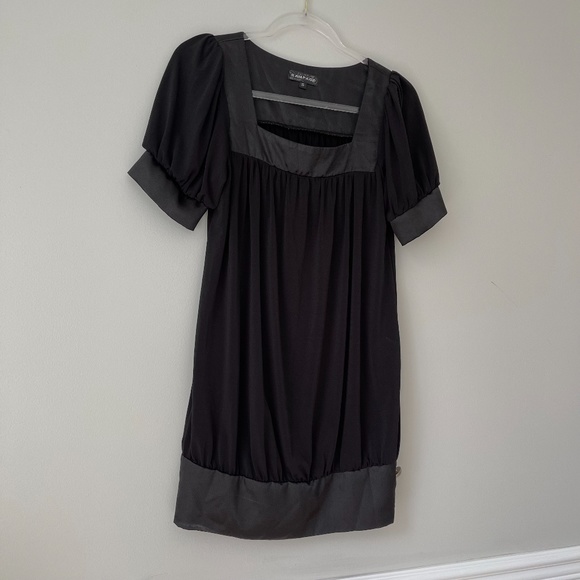 Rampage Black Shirt Dress Sz‎ S - Picture 2 of 7
